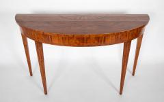 Pair of Mid 19th Century Profusely Inlaid Satinwood Console Tables - 3545409