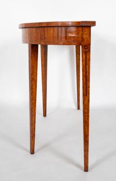 Pair of Mid 19th Century Profusely Inlaid Satinwood Console Tables - 3545438