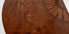 Pair of Mid 19th Century Profusely Inlaid Satinwood Console Tables - 3545450