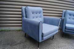 Pair of Mid Century American Lounge Chairs - 3182092