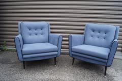 Pair of Mid Century American Lounge Chairs - 3182094