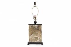 Pair of Mid Century American Stone Table Lamps - 4163140