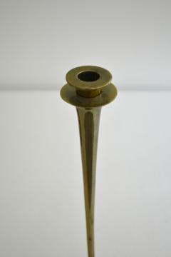 Pair of Mid Century Brass Candlesticks - 2110513