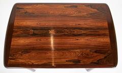 Pair of Mid Century Brazilian Rosewood Low Tables - 4581068