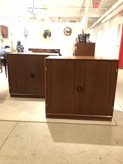 Pair of Mid Century Cabinets by John Stuart Inc Stamped  - 1455597