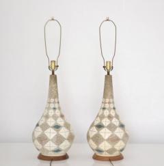 Pair of Mid Century Ceramic Table Lamps - 687742