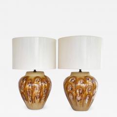 Pair of Mid Century Ceramic Table Lamps - 883607