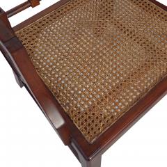 Pair of Mid Century Chinese Chippendale Arm Chairs - 4519066