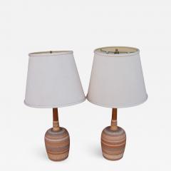 Pair of Mid Century Danish Ceramic Table Lamps - 1660326