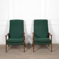 Pair of Mid Century Danish Style Armchairs - 3611721