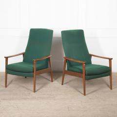 Pair of Mid Century Danish Style Armchairs - 3611737