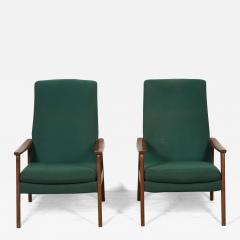 Pair of Mid Century Danish Style Armchairs - 3613171