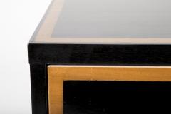 Pair of Mid Century Ebonized Three Drawer Chests - 2113998