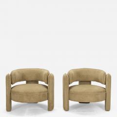 Pair of Mid Century French Armchairs - 4338101
