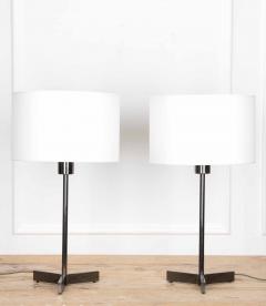 Pair of Mid Century French Roger Fatus Model 6111 Table Lamps - 4172829