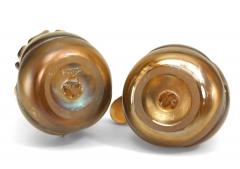 Pair of Mid Century Iridescent Glass Bookends - 4195903