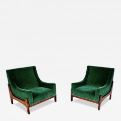 Pair of Mid Century Italian Armchairs 1960s - 4217408