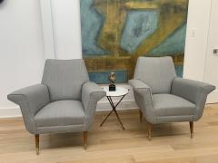 Pair of Mid Century Italian Armchairs - 2893569