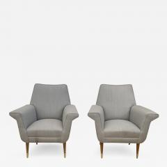 Pair of Mid Century Italian Armchairs - 2896304