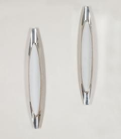 Pair of Mid Century Italian Fontana Arte Wall Lights by Max Ingrand - 4339121