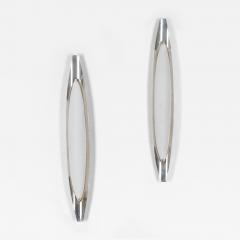 Pair of Mid Century Italian Fontana Arte Wall Lights by Max Ingrand - 4344588