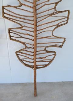 Pair of Mid Century Leaf Form Wall Sculptures - 1389749