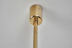 Pair of Mid Century Modern Brass Pendant Lights Europe 1950s - 4646915