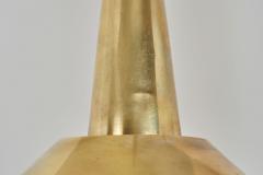 Pair of Mid Century Modern Brass Pendant Lights Europe 1950s - 4646917