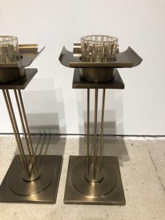 Pair of Mid Century Modern Candle Holders  - 1557122