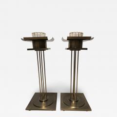 Pair of Mid Century Modern Candle Holders  - 1558401