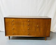 Pair of Mid Century Modern Chests Dressers Bedside Stands Opposing Refinished - 2808801