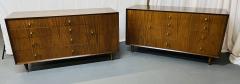 Pair of Mid Century Modern Chests Dressers Bedside Stands Opposing Refinished - 2808804