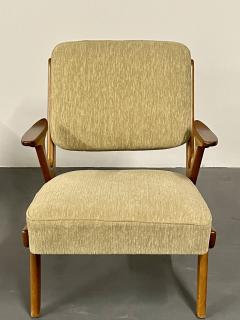 Pair of Mid Century Modern Easy Lounge Arm Chairs Sweden 1960s S Makaryd - 2558085