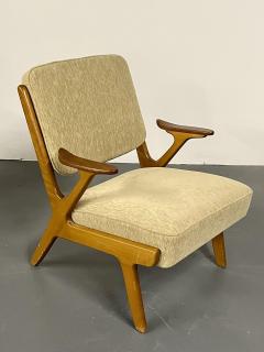 Pair of Mid Century Modern Easy Lounge Arm Chairs Sweden 1960s S Makaryd - 2558088