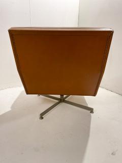 Pair of Mid Century Modern Leather Chairs by Georges van Rijck Beaufort - 2913359