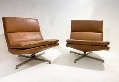 Pair of Mid Century Modern Leather Chairs by Georges van Rijck Beaufort - 2913363