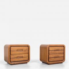 Pair of Mid Century Modern Nightstand - 3098052