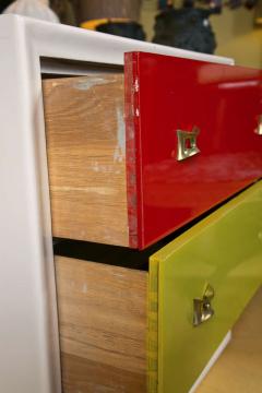 Pair of Mid Century Modern Style Chests of Drawers Commodes Night Stands - 2490766