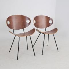Pair of Mid Century Modern Ulla Chairs Model 706 Ola Kettunen Merivaara 1950s - 4637346