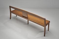 Pair of Mid Century Modern Wooden Benches Europe 1970s - 4584496
