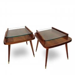 Pair of Mid Century Modern side tables  - 1970437