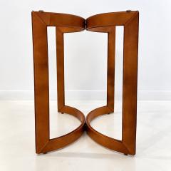 Pair of Mid Century Modern side tables in the style of Jacques Adnet  - 4810553