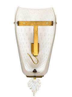 Pair of Mid Century Murano Wall Sconces - 4695123