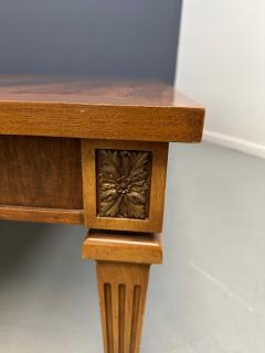 Pair of Mid Century Neoclassical Style Tables with Rosewood Tops and Fluted Legs - 4232444