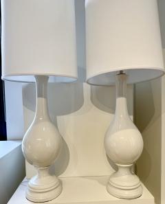 Pair of Mid Century Porcelain table lamp  - 4356361