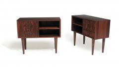 Pair of Mid Century Rosewood Nightstands - 2683708