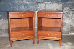 Pair of Mid Century Side tables Nightstands by R Way furniture Company - 3711525