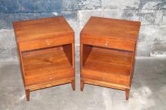 Pair of Mid Century Side tables Nightstands by R Way furniture Company - 3711527