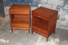 Pair of Mid Century Side tables Nightstands by R Way furniture Company - 3711528