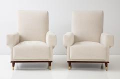 Pair of Mid Century Style Lounge Chairs  - 2900705